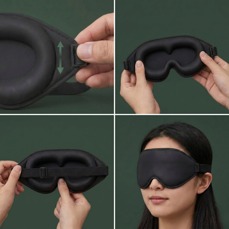 Adjustable in seven places. Tailored to your face.